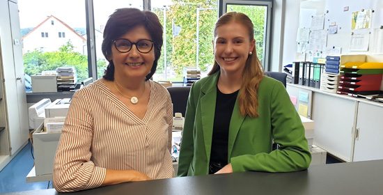 Sekretariat Christine Gehring und Alexandra Telje